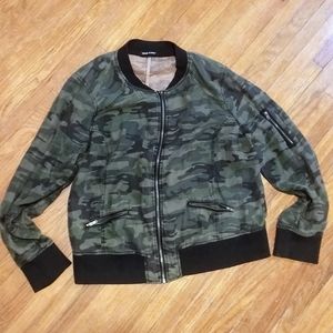 Camo Bomber Jacket
